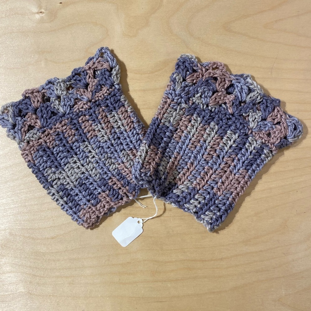 Handcrafted Multicolor Crochet Boot Topper (OV) - Picture 4 of 11